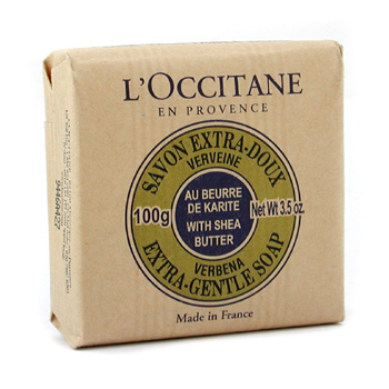 Shea Butter Extra Gentle Soap - Verbena LOccitane Image
